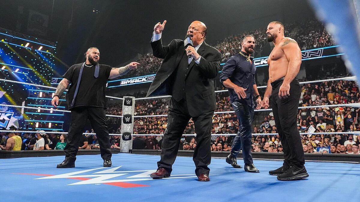The Trifecta of Terror with Paul Heyman. (Photo: WWE.com)